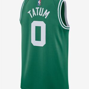 Nike Boston Tatum Basketball Jersey “0” Green Medium NWT in packaging